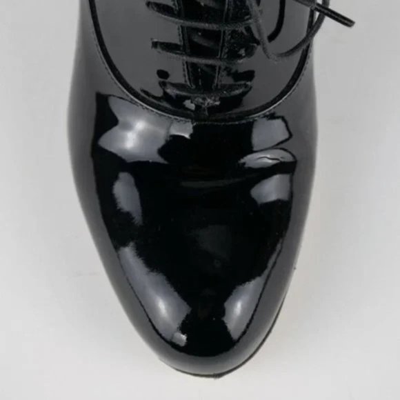 Miu Miu Shearling Heel Oxfords - Picture 7 of 9